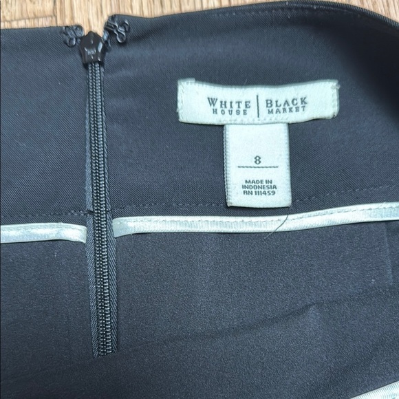 Pencil Skirt - Ruffled Black WHBM - Picture 4 of 6